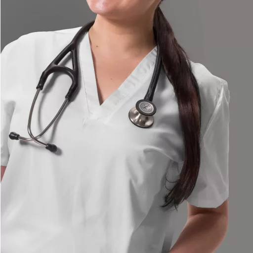  3M™ Littmann® Cardiology IV™ Stethoscope, 6177C, Mirror Chestpiece, Satin-finish Black Tube