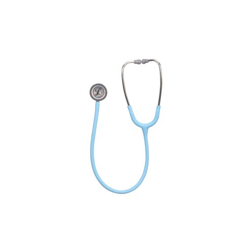 3M™ Littmann® Classic III™ Monitoring Stethoscope 5912C Satin Finish light blue