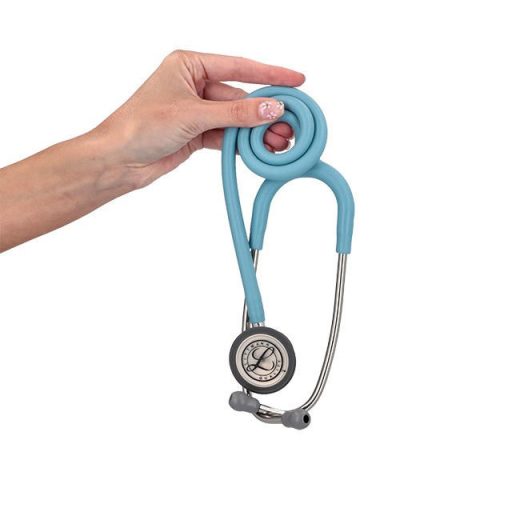 3M™ Littmann® Classic III™ Monitoring Stethoscope 5912C Satin Finish light blue