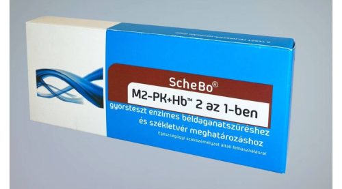 Schebo M2-PK + Hb 2 az 1-ben gyorsteszt, gasztroenteorológiai teszt