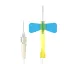 BD Vacutainer Safety-Lok butterfly needle 23G light blue, 305 mm tubing, safety blood collection set 23G 0.6 x 19 mm, 50 pcs/box, Ref: 367288
