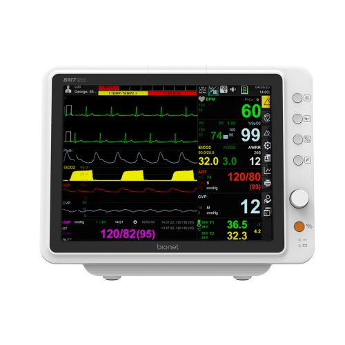 BM7 Monitor pacjenta klasy premium dla intensywnej terapii - ekran dotykowy