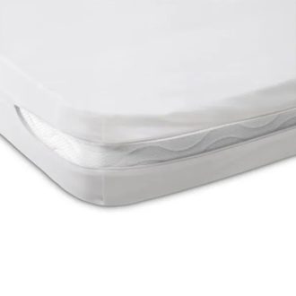   Sanitary antibacterial mattress cover 200 x 90 x 12 cm rubber, double side