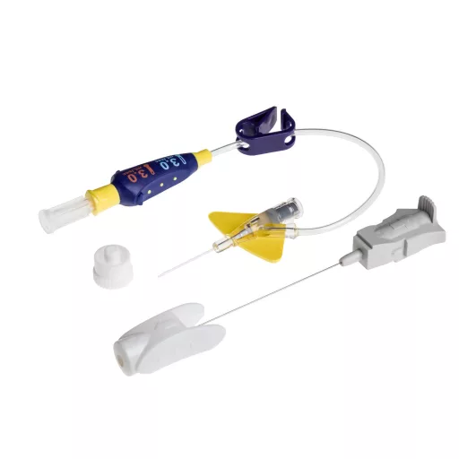 BD Nexiva Diffusics IV Catheter System 24G Yellow