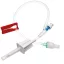 BD SmartSite chemotherapy secondary set, non-light-resistant, automatic venting, 35 cm, 100 pcs/box, Ref: 72981NE