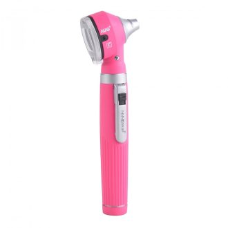   Nanoskop F.O Xenon otoscope 2.5V Pink with 14 disposable ear funnels