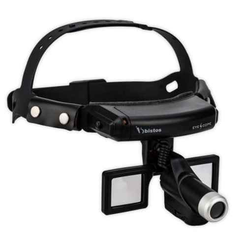 Bistos LED headlamp BT410F with magnifying glasses and battery