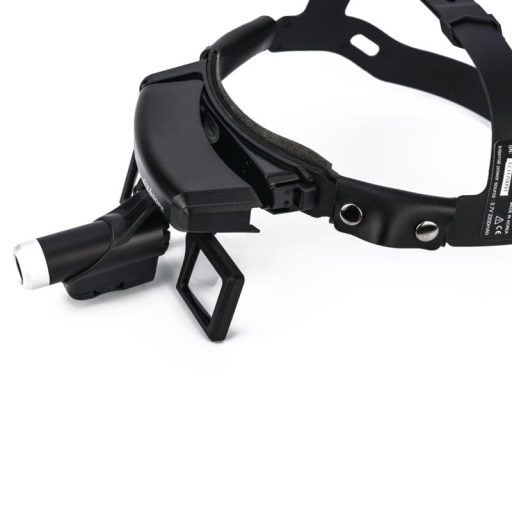 Bistos LED headlamp BT410F with magnifying glasses and battery