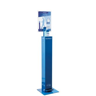   Schankturm mit Fußpedal Sterillium zur Händedesinfektion (für 500/1000 ml Flasche)
