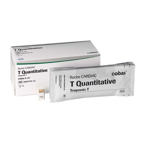 Roche CARDIAC Troponin T Quantitative teszt Cobas h232 készülékhez 10 db-os 