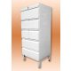 Cardboard cabinet metal, 5-drawer