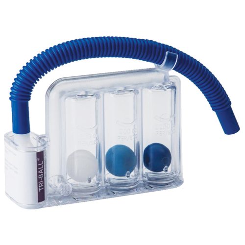 Lung trainer, Tri-ball lung trainer-breathing aid