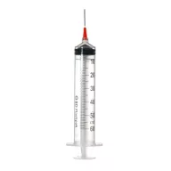   BD Plastipak 50 ml Luer-Lok syringe with aspiration cannula 18G, 40 mm (1 1/2") needle, transparent barrel, 1 pc, Ref: 309745