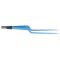 Bipolar bayonet forceps 18 cm with 1 mm tip for coagulator