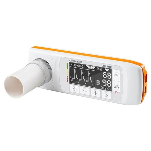 Spirobank II spirométer eldobható turbinával