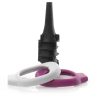   Welch Allyn Pocket LED Otoscope, violet/Mulberry, 3 Lumen, 22870