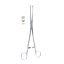 Museux gynaecological forceps 24 cm/8mm