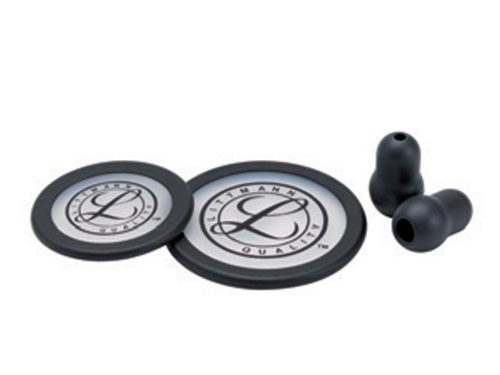 3M™ Littmann® Stethoscope Spare Parts Kit, Classic III™, Cardiology IV™ and CORE, Black, 40016