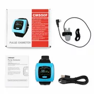 Wrist pulse oximeter with software