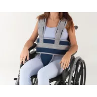   Patientenfixierungsgurt mit Becken- und Schultergurten im Schrittbereich, Thuasne AD14, 40 x 12 x 150 cm 