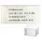 Cover plate 18x18 mm 1000 pcs