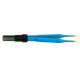 Bipolar MC Pherson forceps 10,2 cm straight with 0,5 mm tip for coagulator