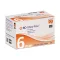 BD Ultra-Fine pen needle 31G, 0.25 x 6 mm, 105 pcs/box, Ref: 320523