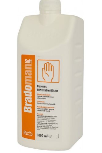 Bradoman Soft hygienic hand sanitiser 1000 ml 