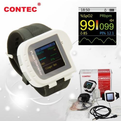 Contec CMS50I watch pulse oximeter with OLED display