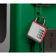 ARKY-green defibrillator wall cabinet - outdoor - with alarm