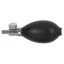 Riester pump for blood pressure monitors with drain valve