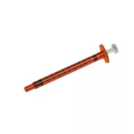   BD oral syringe 1 ml, light-protected, with closure cap, for oral use only, 1 pc, Ref: 305207