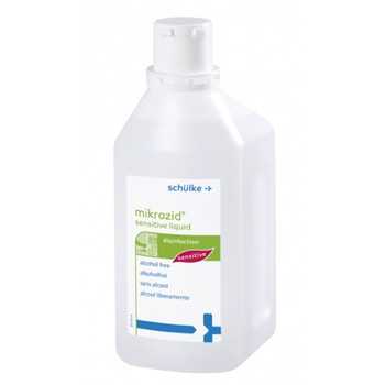 Płyn dezynfekujący Microzid sensitive 1L feel. płyn do dezynfekcji przedmiotów, powierzchni (szkło akrylowe)
