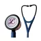 3M™ Littmann® Cardiology IV™ Stethoscope, 6242C, High Polish Rainbow Chestpiece, Satin-finish Navy Tube