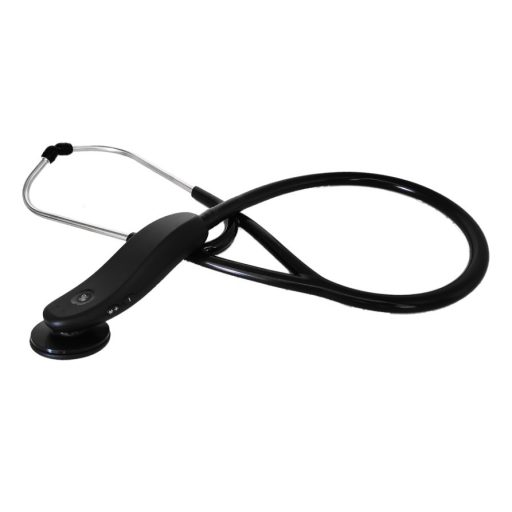 Electronic digital stethoscope with EKO Android app