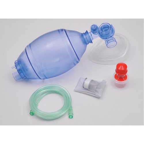 Disposable manual respirator balloon set - infant