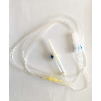 Infusion set, single use