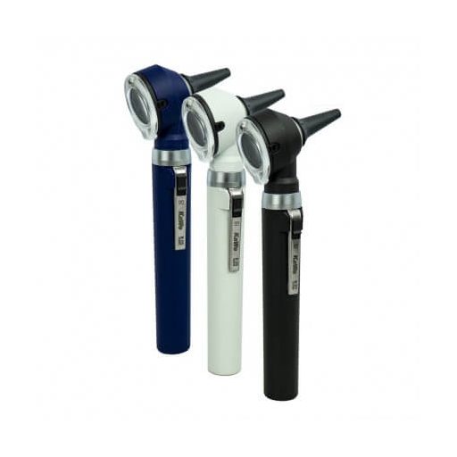 KaWe Piccolight F.O. LED Otoskop Handliches und leichtes Taschen-Otoskop standard  (schwarz farbe)