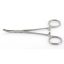 Stainless steel bent vascular mosquito catcher 12, 5 cm