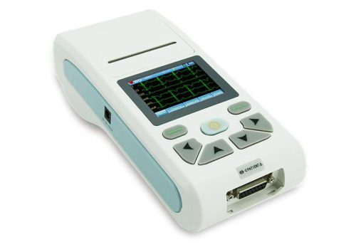 Contec ECG CMS 90A 12-Kanal-Touchscreen-EKG-Gerät mit PC-Software