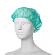 Round rubber nurse cap Guarder, green 