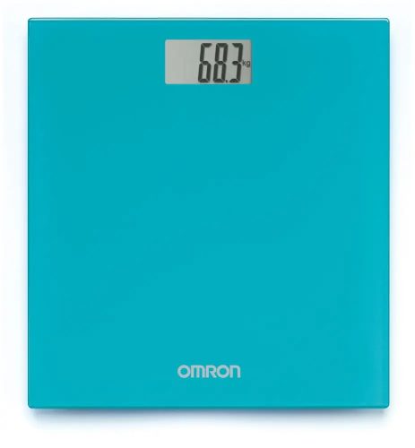 Omron HN-289 digital personal scale blue