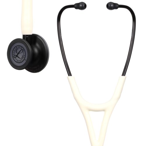 3M™ Littmann® Cardiology IV™ Stethoskop für die Diagnose, 6186C White Alabaster, black chest piece