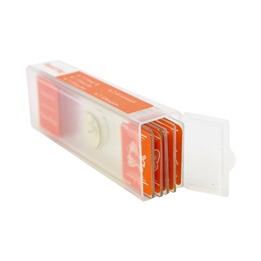 Prepared microscope slide set school