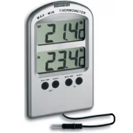 Minimum-Maximum Indoor-Outdoor Thermometer
