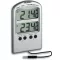 Minimum-Maximum Indoor-Outdoor Thermometer