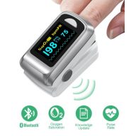   HealthTree Finger Pulse Oximeter Bluetooth Control with software