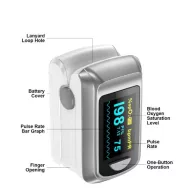   Pulsoksymetr palcowy HealthTree Bluetooth Control z oprogramowaniem