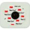 2570 Red Dot™ Monitoring Foam Electrode with Sticky Gel and Abrasive, Radiolucens