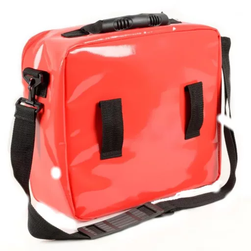 CUBO Empty Emergency Bag, Red, 28 × 34 × 13 cm